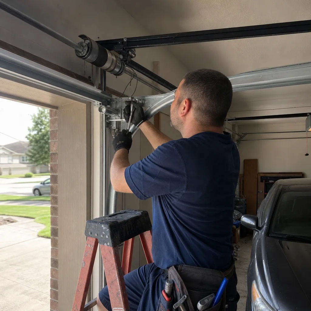 Garage Door Opener Repair in Baytown